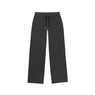 Freddy Pantaloni donna wide leg effetto tricot con coulisse