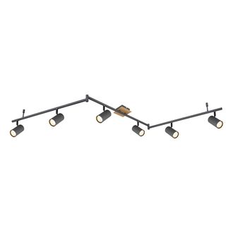 Globo Lighting Globo - Foco - Robby - Gris - Metal - Foco De Superficie - Gu10