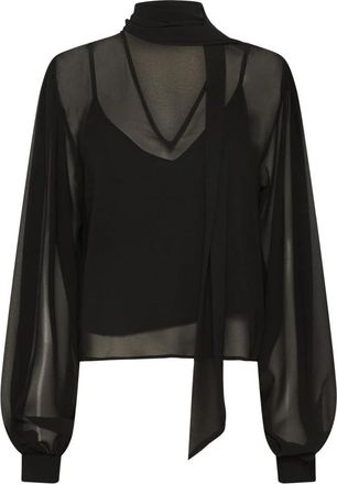 Gestuz Blouses - Dames - Blouses - Zwart - XS - Overhemden
