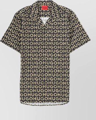 HUGO BOSS regular-fit short-sleeve shirt