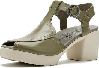 FLY London Flig419fly Womens Sandals Smog : EU 41 (US Womens 10-10.5) M, Leather