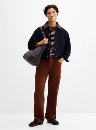 Le 31 Mens Corduroy 5-pocket pant New York fit - Straight