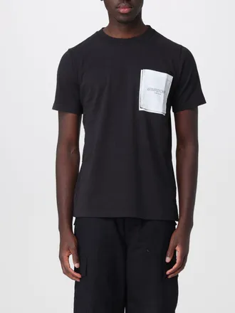 Murphy & Nye Slim Fit Cotton T-Shirt with Logo and Patch Pocket