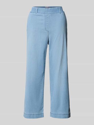 Raphaela by Brax Loose Fit Culotte aus Baumwoll-Mix Modell PAM CULOTTE in Blau, Gr&ouml;&szlig;e 46