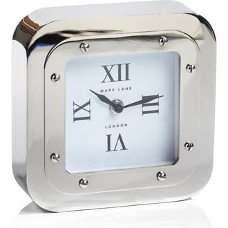 Zodax Mark Lane Table Clock in Silver at Nordstrom Rack