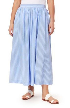 C&C California Adeline Stripe Maxi Skirt in Blue/White Stripe at Nordstrom Rack, Size X-Large
