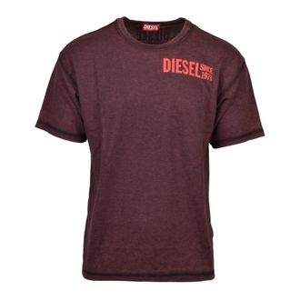 Diesel Hombre, Camisetas, Rojo, Talla: XL