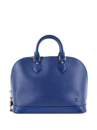 Louis Vuitton Vintage Alma Handbag Epi Leather PM satchel - Blauw