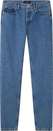 A.P.C. Petit New Standard Blauwe Jeans - Heren - Slim Fit Jeans - Blauw - W28 - Jeans