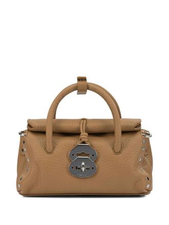 Zanellato Borsa tote Dotta con borchie - Marrone