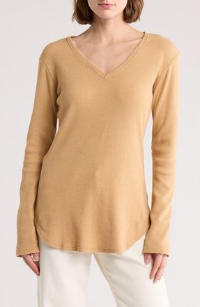 Go Couture Basic Stretch Modal T-Shirt in Cocoon at Nordstrom Rack, Size X-Large