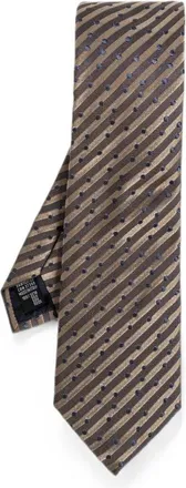 Giorgio Armani Tie Fancy Stripes Gm000800.Te22434 F6020