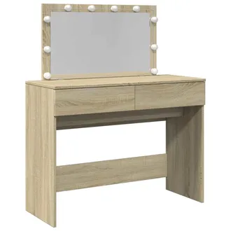 vidaXL Toeletta Con Led Rovere Sonoma 100x40x120 Cm - Vidaxl