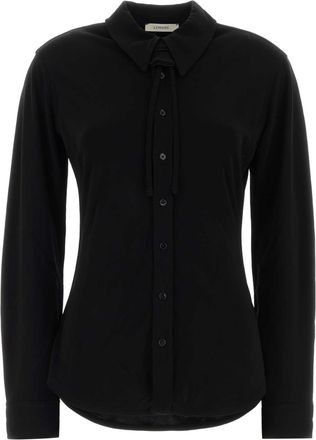 Christophe Lemaire Black Viscose Shirt