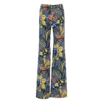 Etro Jeans - Dames - Loose Fit Jeans - Veelkleurig - W28 - Jeans