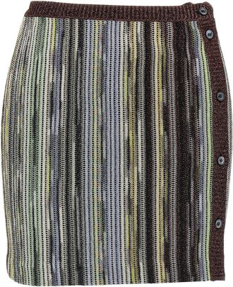 Missoni Multicolor Viscose Long Womens Skirt