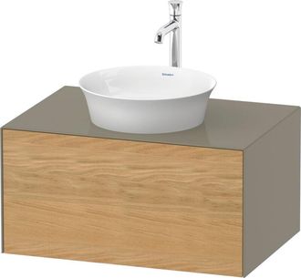 Duravit Duravit - Tulip Blanco, Mueble De Ba&ntilde;o Montado En La Pared, Ancho