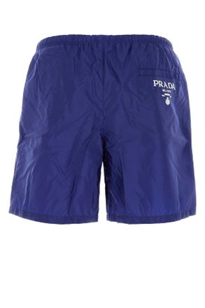 Prada Bagno Swimming Shorts - Navy