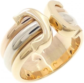 Cartier Yellow Gold (18K) Pink Gold (18K) White Gold (18K) Band Ring (Pre-Owned)