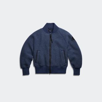 Canada Goose Sierra Fleece Bomber Black Disc (Women, Oxford Navy, XS)