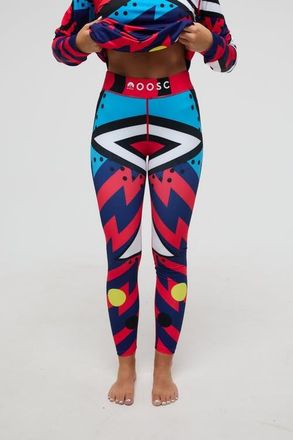 OOSC Baselayer Leggings - Fresh Prince Womens in Multi-Colour at Nordstrom, Size Medium