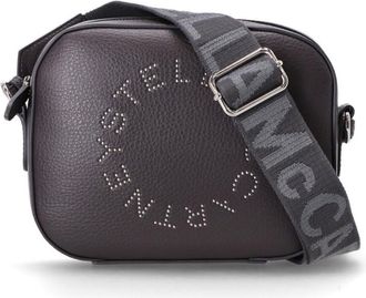 Stella McCartney Dark Grey Logo Crossbody Bag