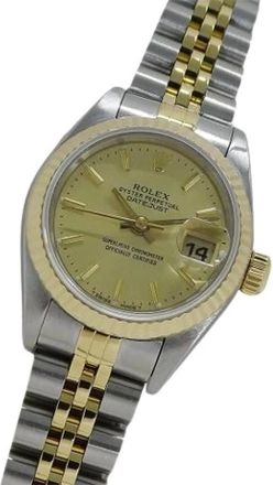 Rolex Pre-owned Vintage Polshorloge - Dames - Pre-owned - Geel - Maat: ONE Size