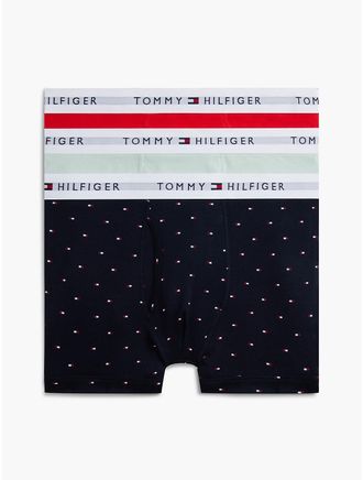 Tommy Hilfiger Mens Cotton Classics Trunk 3-Pack - Multi - XL