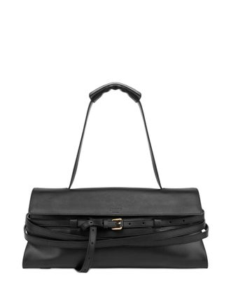 Moschino medium Tie Me shoulder bag - Black