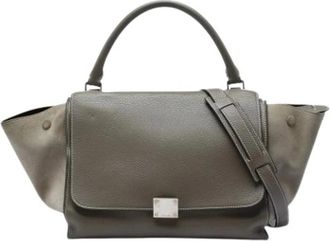 Celine Borsa Trapeze Pre-owned - - Pre-owned - Donna - Grigio - ONE SIZE