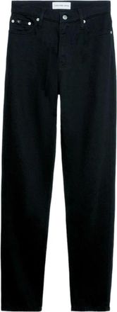 Calvin Klein Jeans Dames, Jeans, Zwart, Maat: W28 L30 Katoen