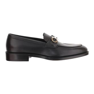 Ferragamo Heren, Schoenen, Zwart, Maat: 39 EU Leer
