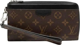 Louis Vuitton Pre-owned Clutches, female, Brown, Size: ONE SIZE Pre-owned Vintage Monogram Canvas Wallet
