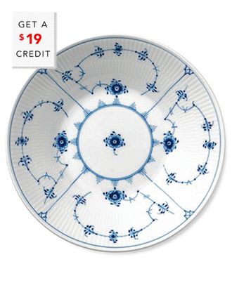 ROYAL COPENHAGEN Fluted 9.5In Pasta Bowlwith $19 Credit