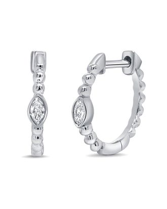 Sabrina Designs 14K 0.07 Ct. Tw. Diamond Huggie Earrings