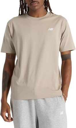 New Balance Sport Essentials Relaxed Fit Cotton T-Shirt in Arid Stone at Nordstrom, Size Xx-Large