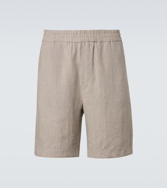 Sunspel Linen shorts