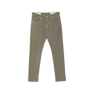 Sartoria Tramarossa Jeans, Heren, Groen, W32, Katoen, Michelangelo Jeans