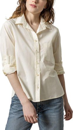 Lilla P Easy Poplin Button-Down Shirt