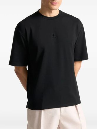 Mani&egrave;re De Voir Self Portrait eiffel-logo T-shirt - Black