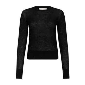 Genny Dames, Truien, Zwart, Maat: XS Wol