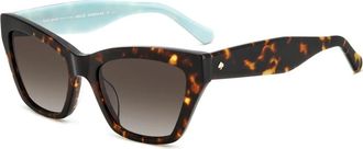 Kate Spade New York Havana Brown Shaded Zonnebril - Dames - Zonnebrillen - Bruin - 54 MM - Accessoires