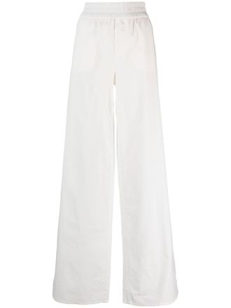 Dsquared2 Pantaloni a gamba ampia - Bianco
