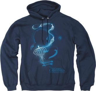 Gildan Fantastic Beasts 2 Newt Silhouette Adult Pull Over Hoodie / Hooded Sweatshirt