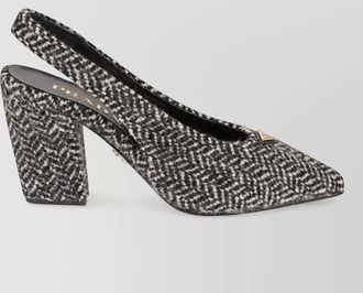 Prada tweed mules
