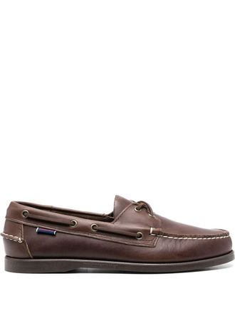 Sebago Docksides Portland boat shoes - Brown