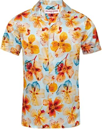 Orlebar Brown Camicia Hibbert - Blu