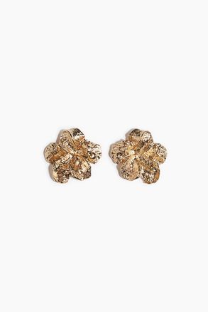 H&M Bl&uuml;tenf&ouml;rmige Ohrringe - Gold