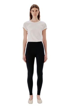 Another Tomorrow SEAMED LEGGING in Black at Nordstrom, Size X-Small It