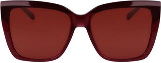 Ferragamo SF1102S001 Cat-Eye Sunglasses - Purple